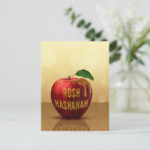 Rosh Hashanah Jwish New Year Honey Apple Feestdagenkaart (Staand voorkant)