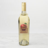 Rosh Hashanah Jwish New Year Honey Apple Flessenhanger (Op fles)