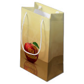 Rosh Hashanah Jwish New Year Honey Apple Klein Cadeauzakje (Achterkant Gekanteld)
