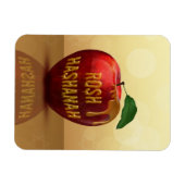 Rosh Hashanah Jwish New Year Honey Apple Magneet (Horizontaal)