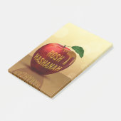 Rosh Hashanah Jwish New Year Honey Apple Post-it® Notes (Schuin)