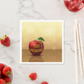 Rosh Hashanah Jwish New Year Honey Apple Servet (Insitu)