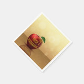 Rosh Hashanah Jwish New Year Honey Apple Servet (Hoek)