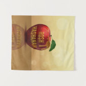 Rosh Hashanah Jwish New Year Honey Apple Wandkleed (Voorkant (horizontaal))