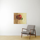 Rosh Hashanah Jwish New Year Honey Apple Wandkleed (In Situ (horizontaal))