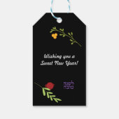 Rosh Hashanah Jwish New Year Shana Tovah Cadeaulabel (Achterkant)