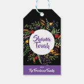 Rosh Hashanah Jwish New Year Shana Tovah Cadeaulabel (Voorkant)