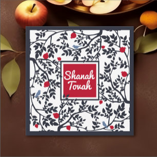 Rosh Hashanah Jwish New Year Shana Tovah Feestdagenkaart