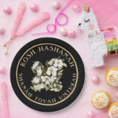 Rosh Hashanah Jwish New Year Shanah Tovah Papieren Bordje (Feest)