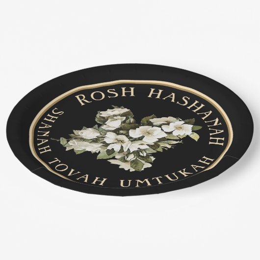 Rosh Hashanah Jwish New Year Shanah Tovah Papieren Bordje (Gekanteld)