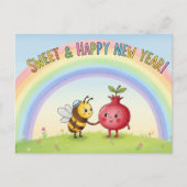 Rosh Hashanah Jwish nieuwjaar Briefkaart (Voorkant)