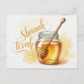 Rosh Hashanah Jwish nieuwjaar Briefkaart (Voorkant)