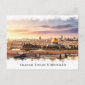 Rosh Hashanah Jwish nieuwjaar Briefkaart (Voorkant)