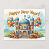 Rosh Hashanah Jwish nieuwjaar Briefkaart (Voorkant)