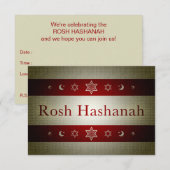 rosh hashanah kaart (Voorkant / Achterkant)