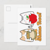 Rosh Hashanah kawaii Katten - Joods Nieuwjaar Briefkaart (Voorkant / Achterkant)