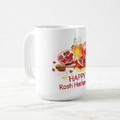 Rosh Hashanah Koffiemok (Voorkant links)