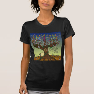 Rosh Hashanah L'Shanah Tovah Boom Des Mensen T-shirt