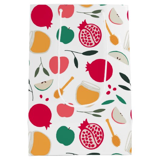 Rosh Hashanah Medium Cadeauzakje (Achterkant)
