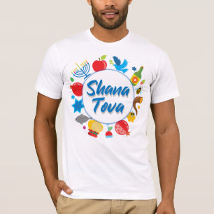 Rosh Hashanah met Shana Tova T-shirt