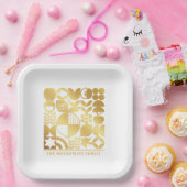 Rosh Hashanah Modern Jewish New Year Bord (Feest)