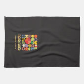 Rosh Hashanah Modern Jwish New Year Kitchen Towel Theedoek (Horizontaal)