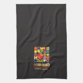 Rosh Hashanah Modern Jwish New Year Kitchen Towel Theedoek (Verticaal)