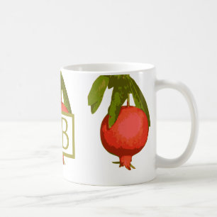 Rosh Hashanah Monogram Pomegranate Sweet Koffiemok
