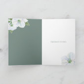 Rosh Hashanah Nieuwjaar Apple Blossom Kaart (Binnen)