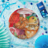 Rosh Hashanah Paper Borden Papieren Bordje (Feest)