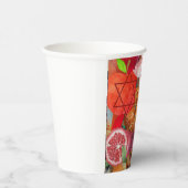 Rosh Hashanah Paper Cups Papieren Bekers (Rechts)
