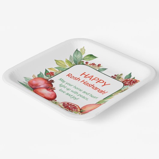 Rosh Hashanah Papier Bord (Gebogen)