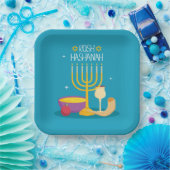 Rosh Hashanah Papieren Bordje (Feest)
