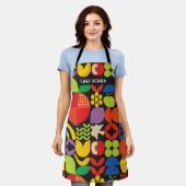 Rosh Hashanah Personalized Geometric Icons Schort (Gedragen)