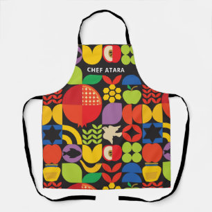 Rosh Hashanah Personalized Geometric Icons Schort