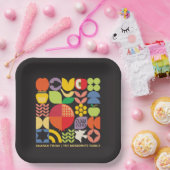 Rosh Hashanah Persoonlijk Joods nieuwjaar Papieren Bordje (Feest)