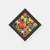 Rosh Hashanah Persoonlijk Joods nieuwjaar Servet (Hoek)