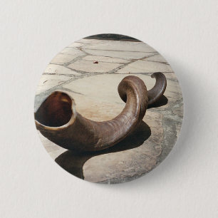 Rosh Hashanah Pin Ronde Button 5,7 Cm
