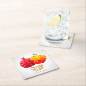 Rosh Hashanah Pomegranate Shana Tova Kartonnen Onderzetters (Insitu)