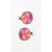 Rosh Hashanah Pomegranates Shanah Tovah White Tafelkleed (Voorkant)