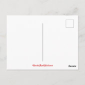 Rosh Hashanah - Shana Tova, Joods nieuwjaar Briefkaart (Achterkant)