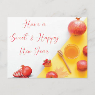 Rosh Hashanah Shana Tova Joods Nieuwjaar Wensen Briefkaart