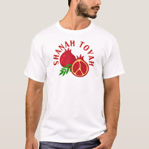 Rosh Hashanah Shanah Tovah Pomegranates T-shirt