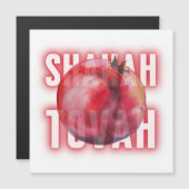 Rosh Hashanah Shanah Tovah Wishes Pomegranate Art (Voorkant / Achterkant)