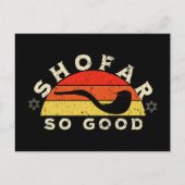 Rosh Hashanah Shofar zo goed grappig woordje Briefkaart (Voorkant)