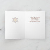 Rosh Hashanah Star Feestdagen Kaart (Binnen)