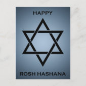 rosh hashanah ( ster van david ) feestdagenkaart (Voorkant)