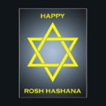 rosh hashanah ( ster van david ) feestdagenkaart<br><div class="desc"></div>