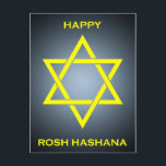 rosh hashanah ( ster van david ) feestdagenkaart<br><div class="desc"></div>