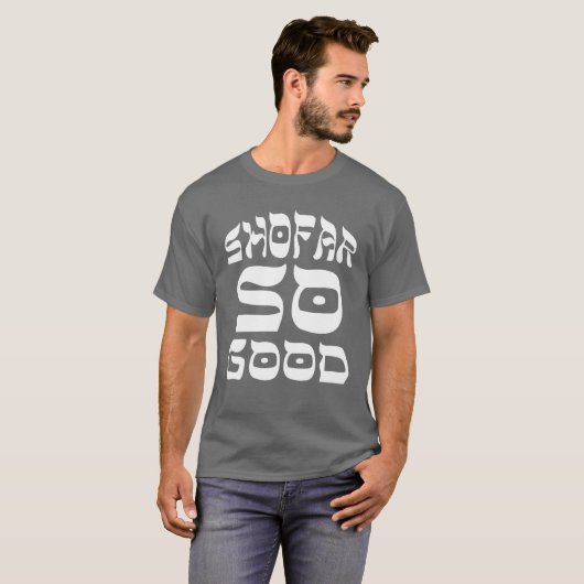 Rosh Hashanah T Shofar zo goed joods T-shirt (Voorkant volledig)